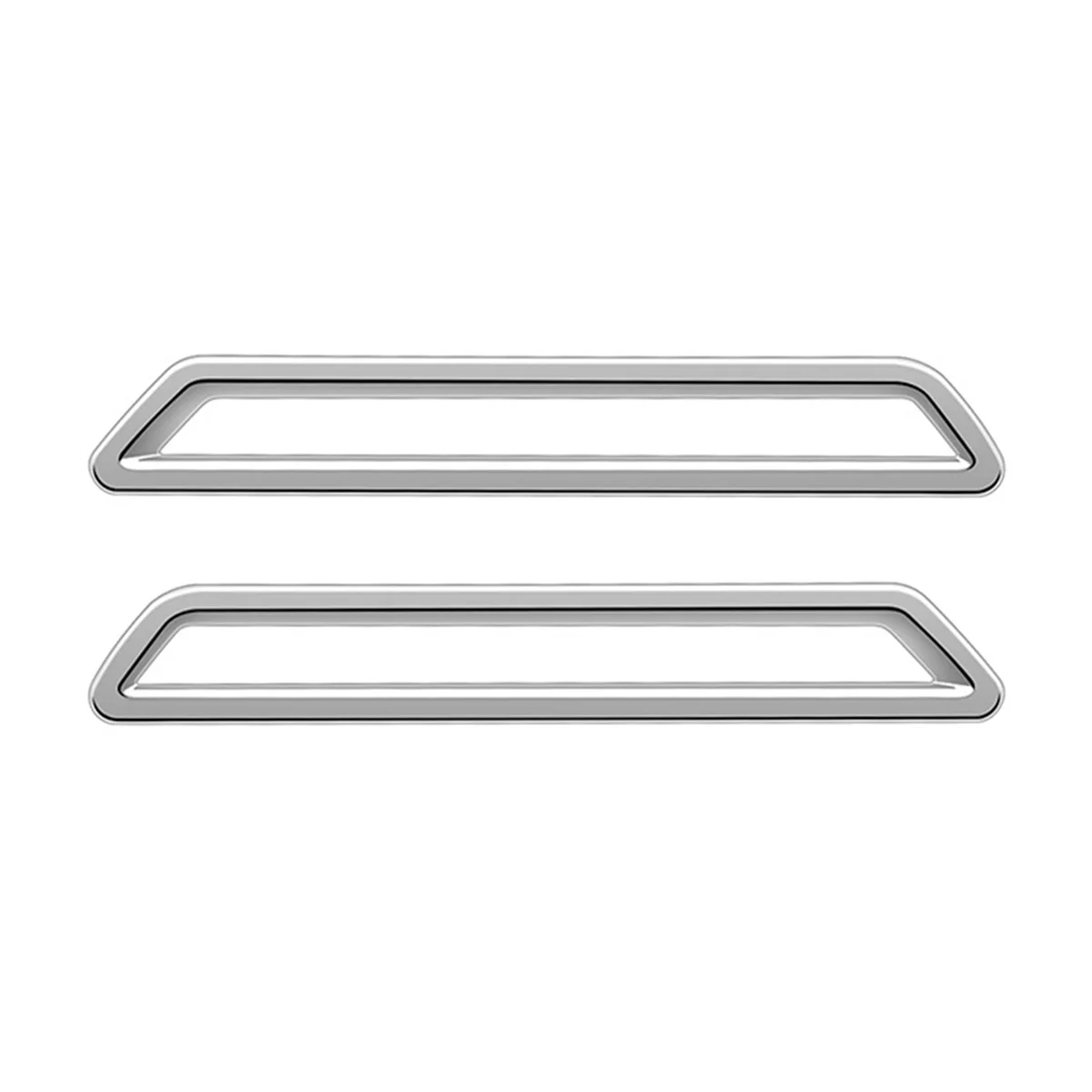 

Car Rear Fog Light Trim Covers Sticker Foglight Protector Frame for Honda WRV 2024 Japanese Version Silver