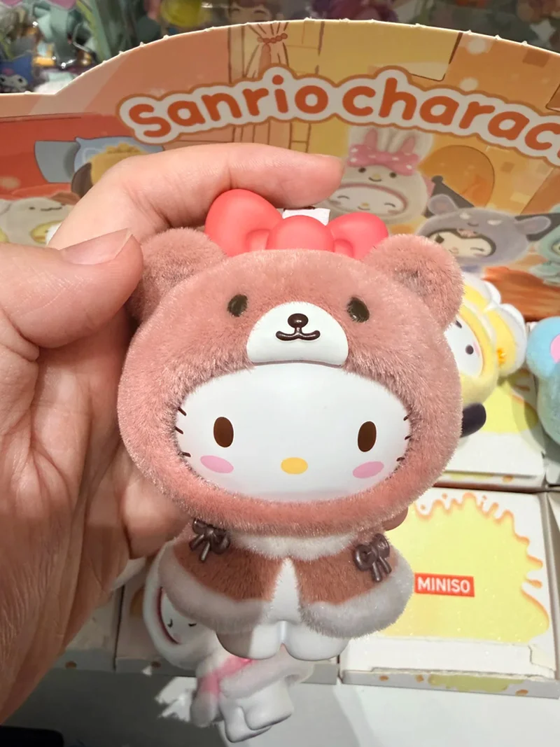 [Vorverkauf] Echter Sanrio Small Cloak Series Series Blind Box Anhänger Gesichtsrotation zum Wechseln von Ausdrücken Anhänger Spielzeug Geschenk
