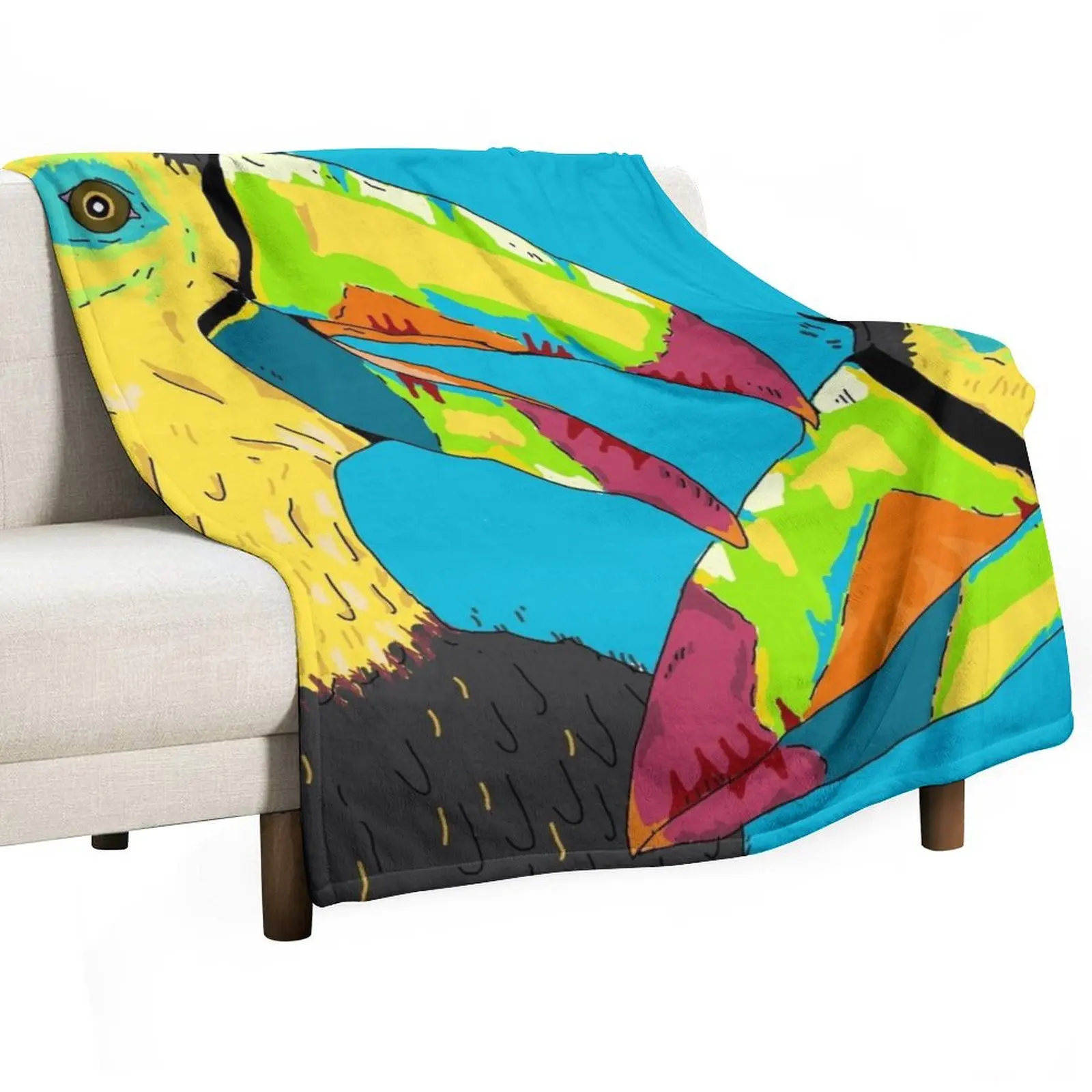 

Tucans Throw Blanket Heavy Fashion Sofas Nap Blankets