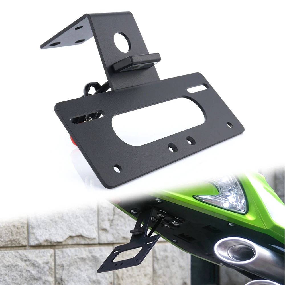 Fit For Benelli TNT125/135 2017 2018 2019 2020 2021 2022-2026 License Plate Holder Bracket Frame Tail Tidy Fender Eliminator Kit