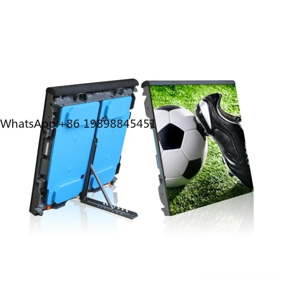 شاشات LED ممتازة للرياضات الخارجية/الداخلية P6-P10 عالية السطوع مقاومة للماء للمنافسة الحية والمناسبات