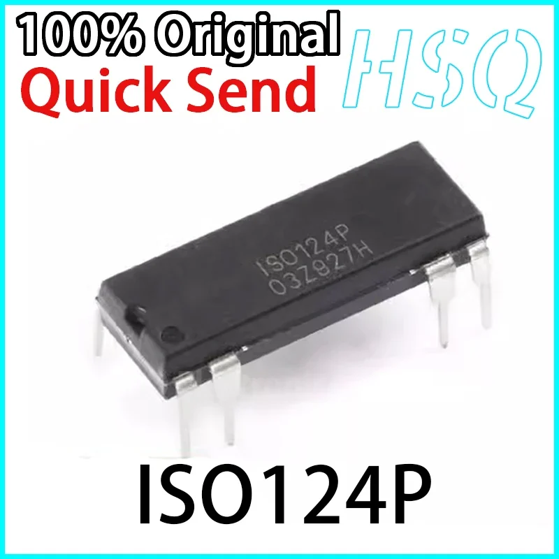 1PCS ISO124P IS0124P DIP8 High-precision Isolator Chip Operational Amplifier Brand New in Stock