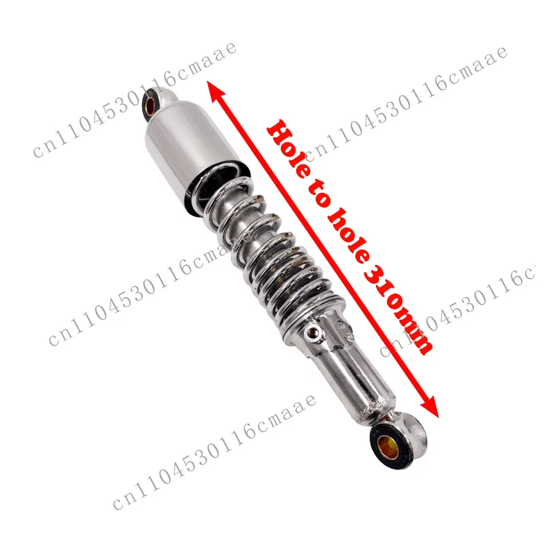 Motorcycle GN125 CG125 310mm Improved Rear Shock Absorber Aluminum Nitrogen Airbag Hydraulic