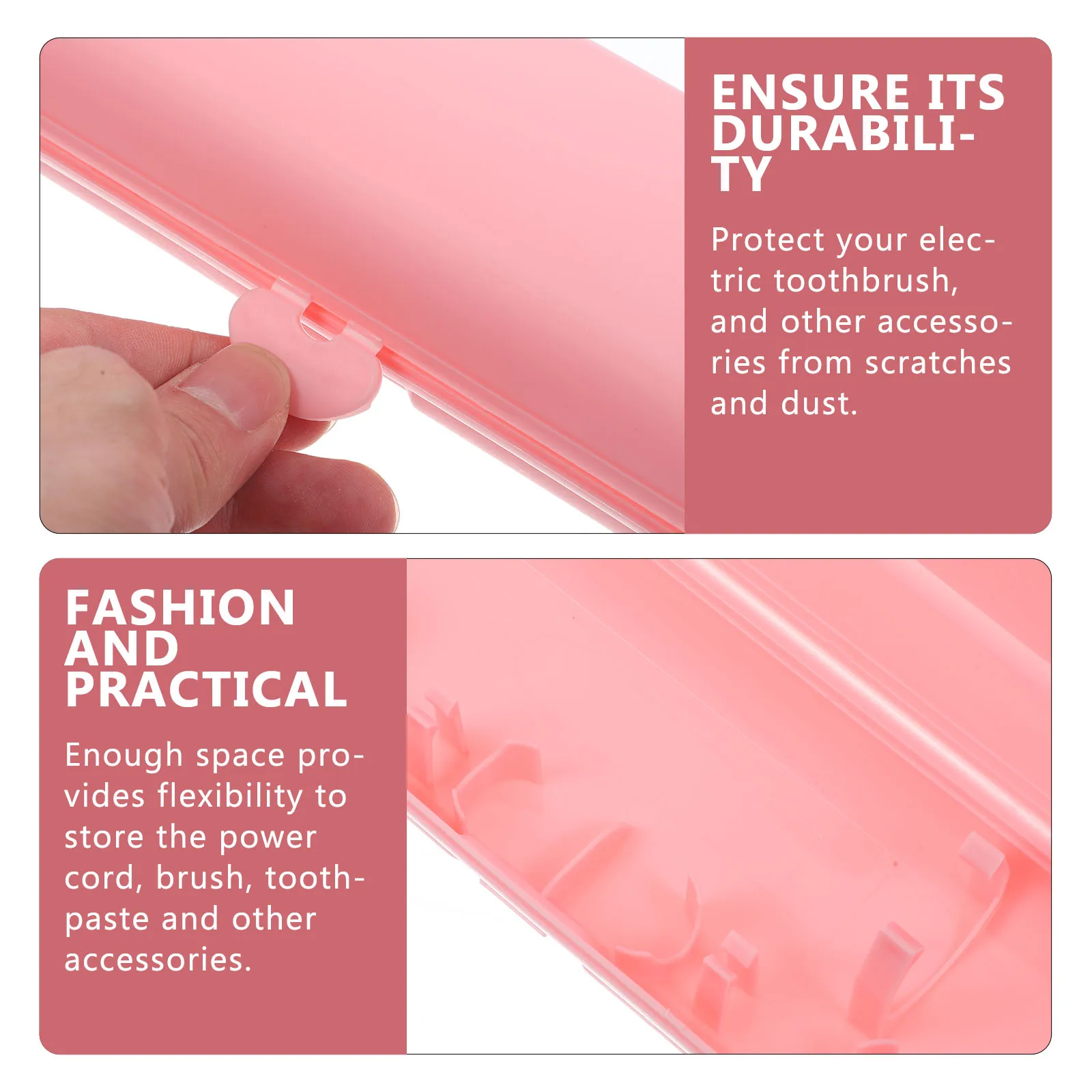 

Toothbrush Case Electric Storage Box Travel for Cleaner Holder Traveling Holders