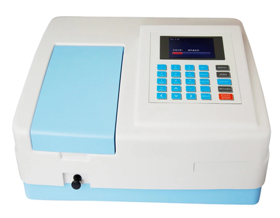 

UV Spectrophotometer Single Beam 190-1100nm LCD Display