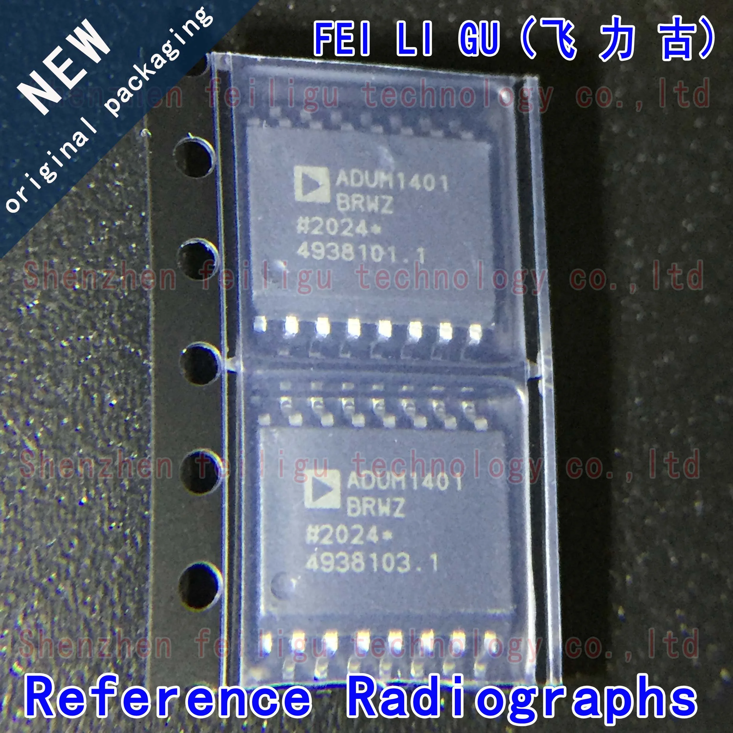 1 ~ 30 Stuks 100% Nieuwe Originele ADUM1401BRWZ-RL Adum1401brwz Adum1401b Adum1401 Pakket: Sop16 Universele Digitale Isolator Chip