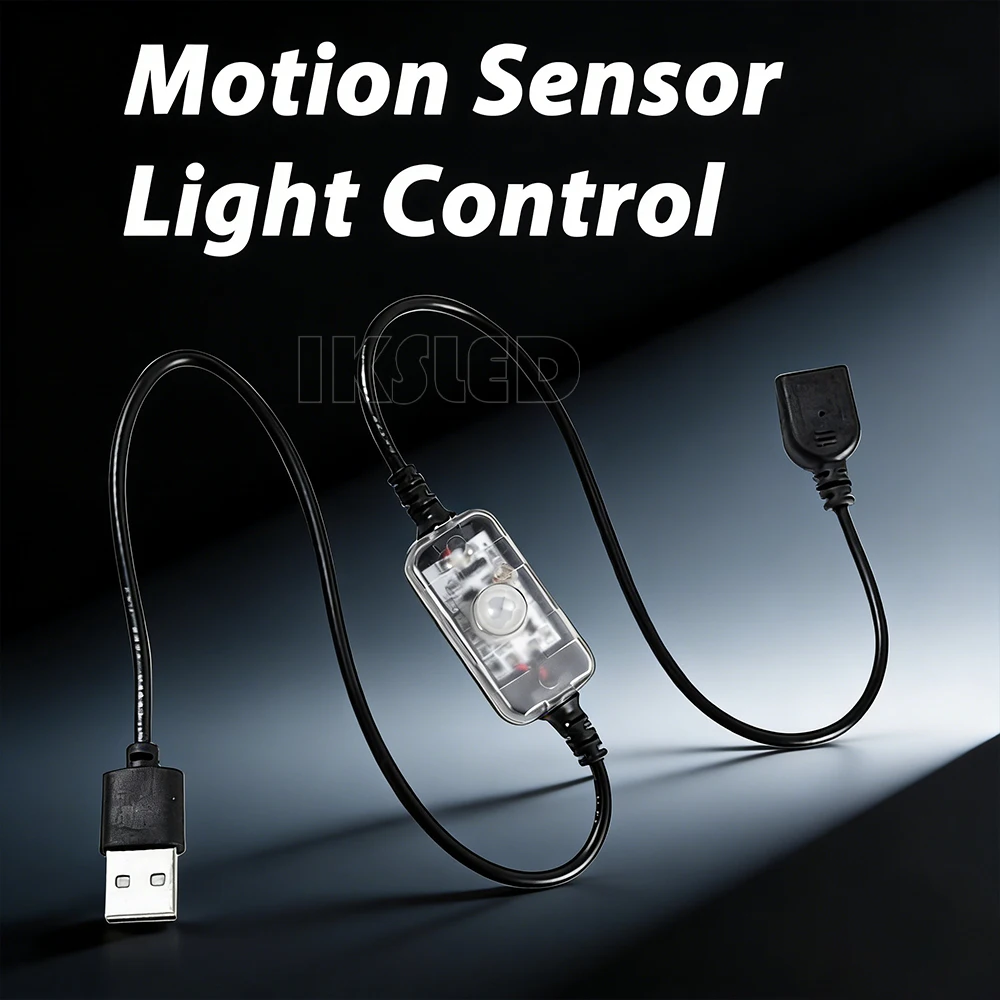 Detector Smart Switch Only Work Night Customized PIR Light Control Motion Sensor Switch 5V 12V 24V on Off on Switch Sensor