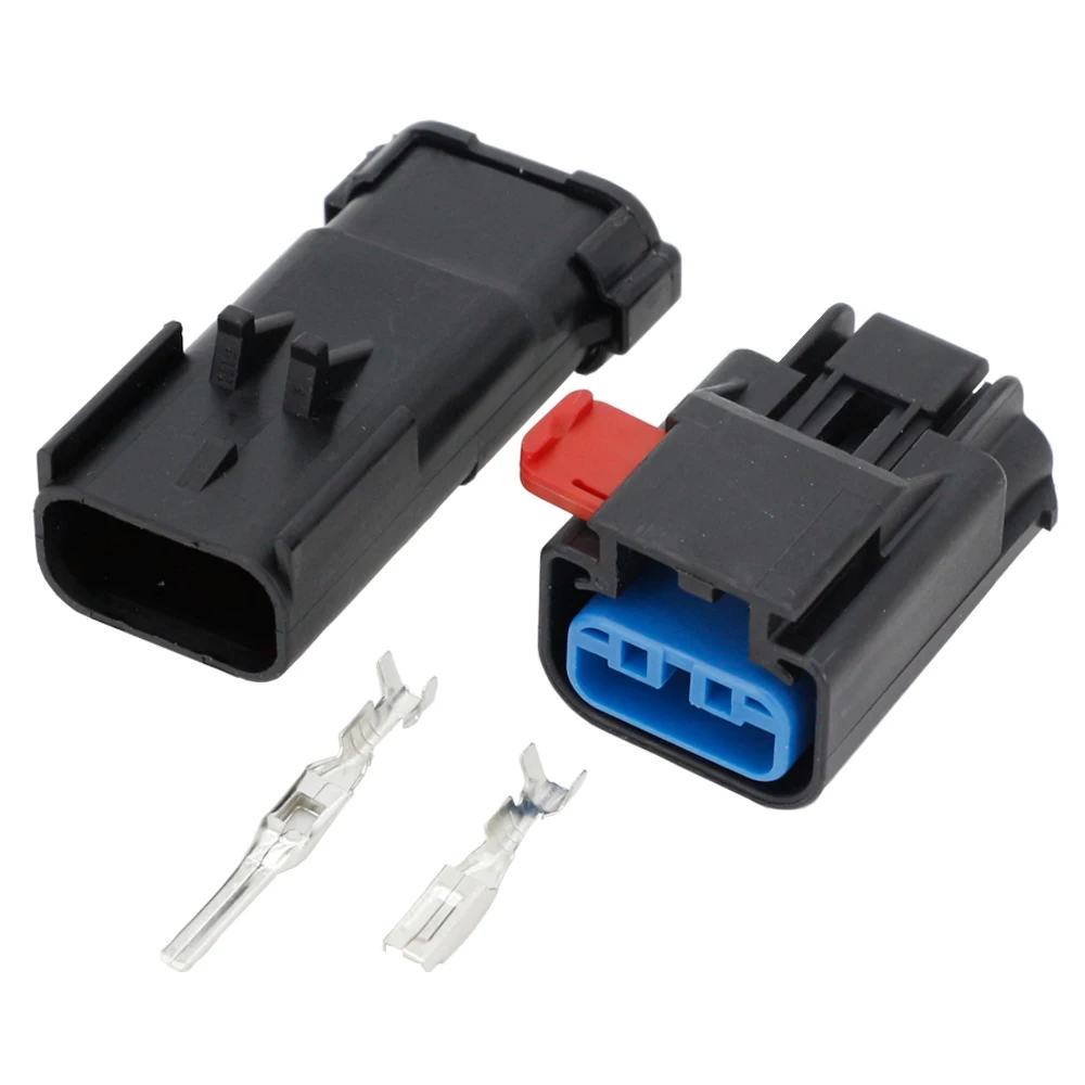 3 Pin Waterproof Vehicle Connector Automotive Connector With End Block DJ7036Y-2.8-11/21