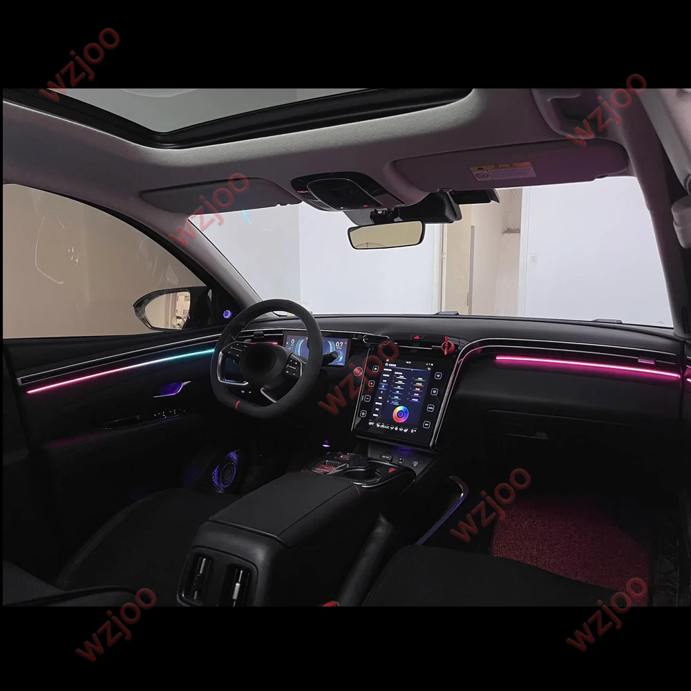 LED Ambient Light For Hyundai Tucson L 2021-2025 dedicated ambient lighting  upgrade car dynamic RGB symphony ambient lamp