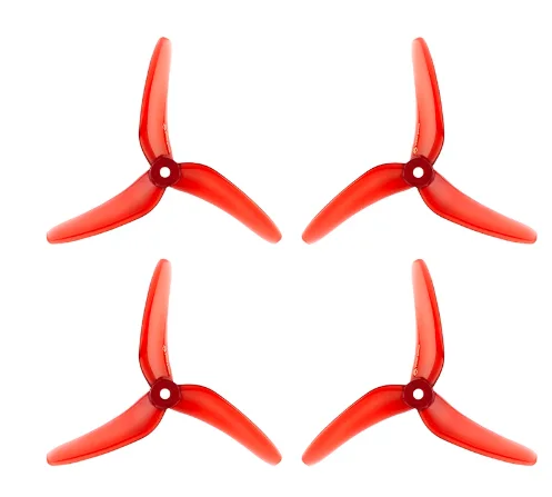5 Pairs/Pack AZURE POWER SFP Series 5148 5.1 X4.8-Inch 3-Blade FPV Freestyle Propeller - Popo Quick Swap System CW CCW