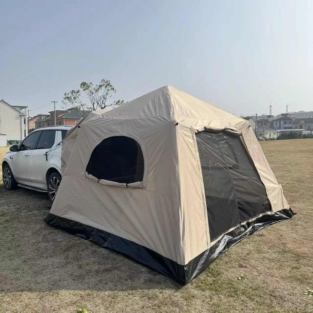 Inflatable Car Rear Tent SUV Vehicle Extension Tent Rainproof Outdoor Camping Tent For Self Driving Travel Overnight Use