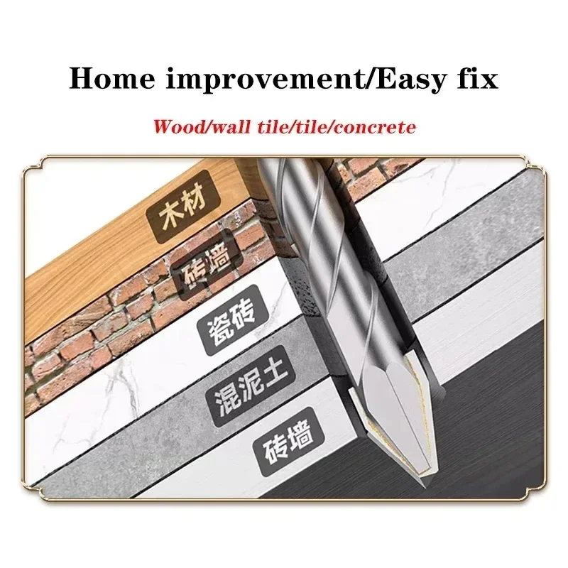 TG Precision Engineered Ceramic Porcelain Tile Drill Bit for Flooring and Walls 6-12mm