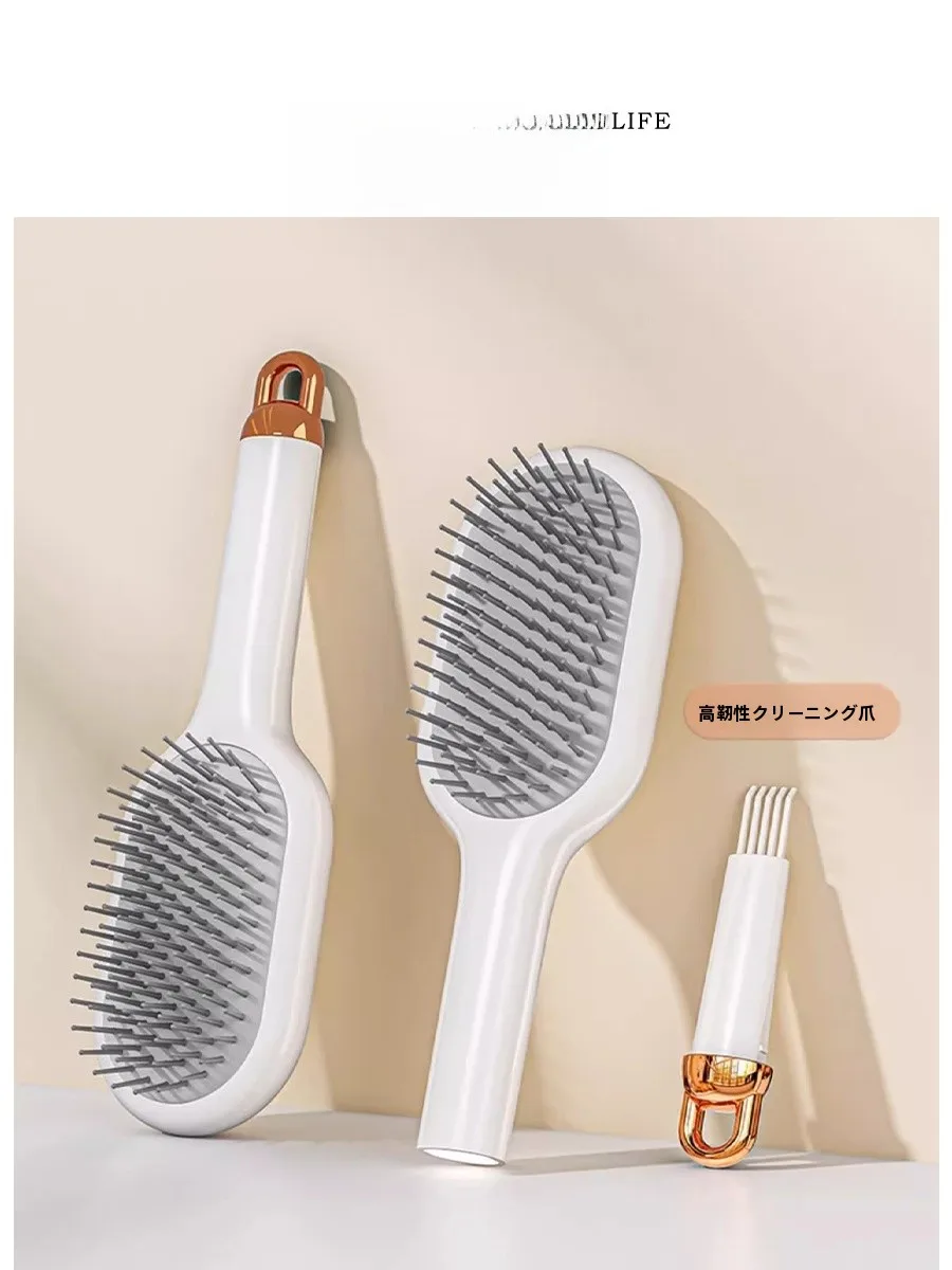 

Расческа Tlife Silver Light антистатическая с воздушной подушкой для ухода за волосами, массажная, для придания объема и гладкости, из ABS-пластика