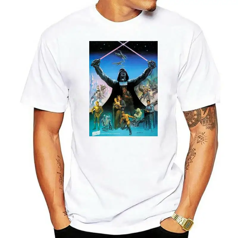 The Empire Strikes Back 80S Movie Poster Unisex T Shirt Gyms Fitness Tee Shirt