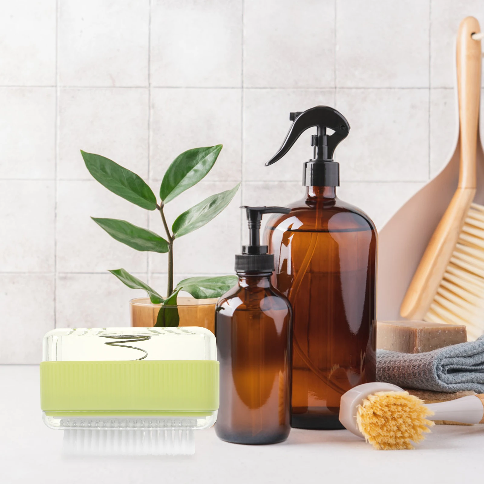 

Soap Foaming Box PP ABS Roller Design Bathroom Travel Supplies Container Drainer Portable Soap Box Brush Home Daily