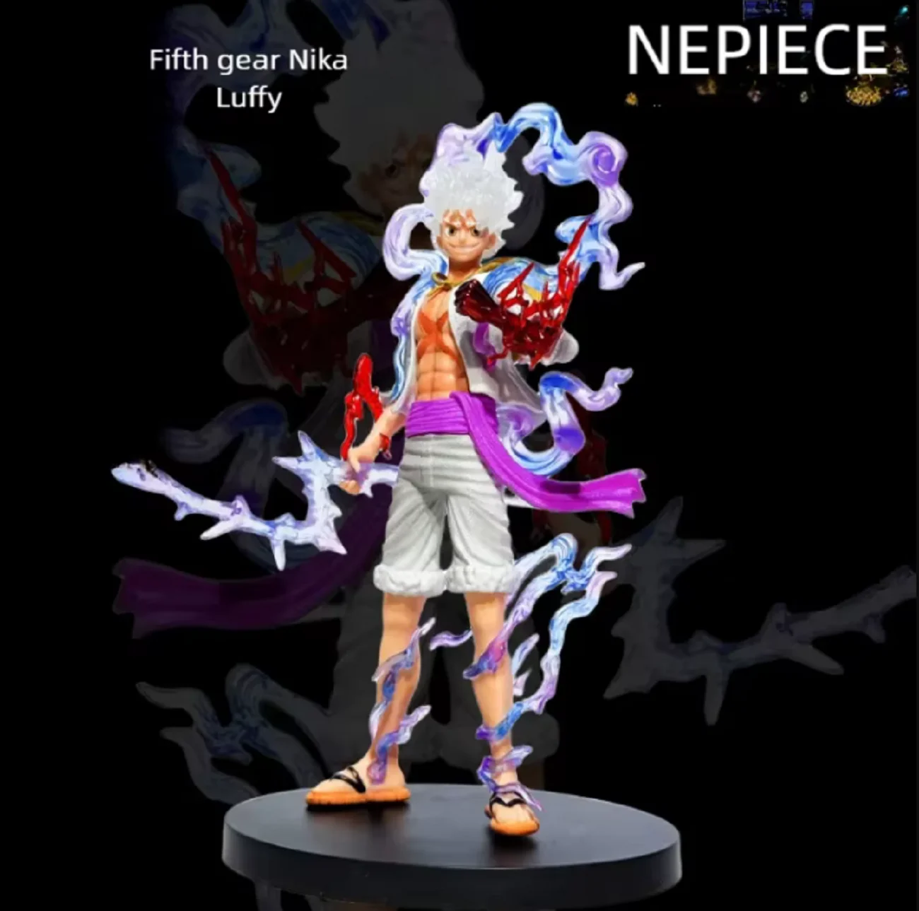 

21CM SEA Pirate King Anime Figurine, Nikka Sun God action figure collection model doll holiday gift