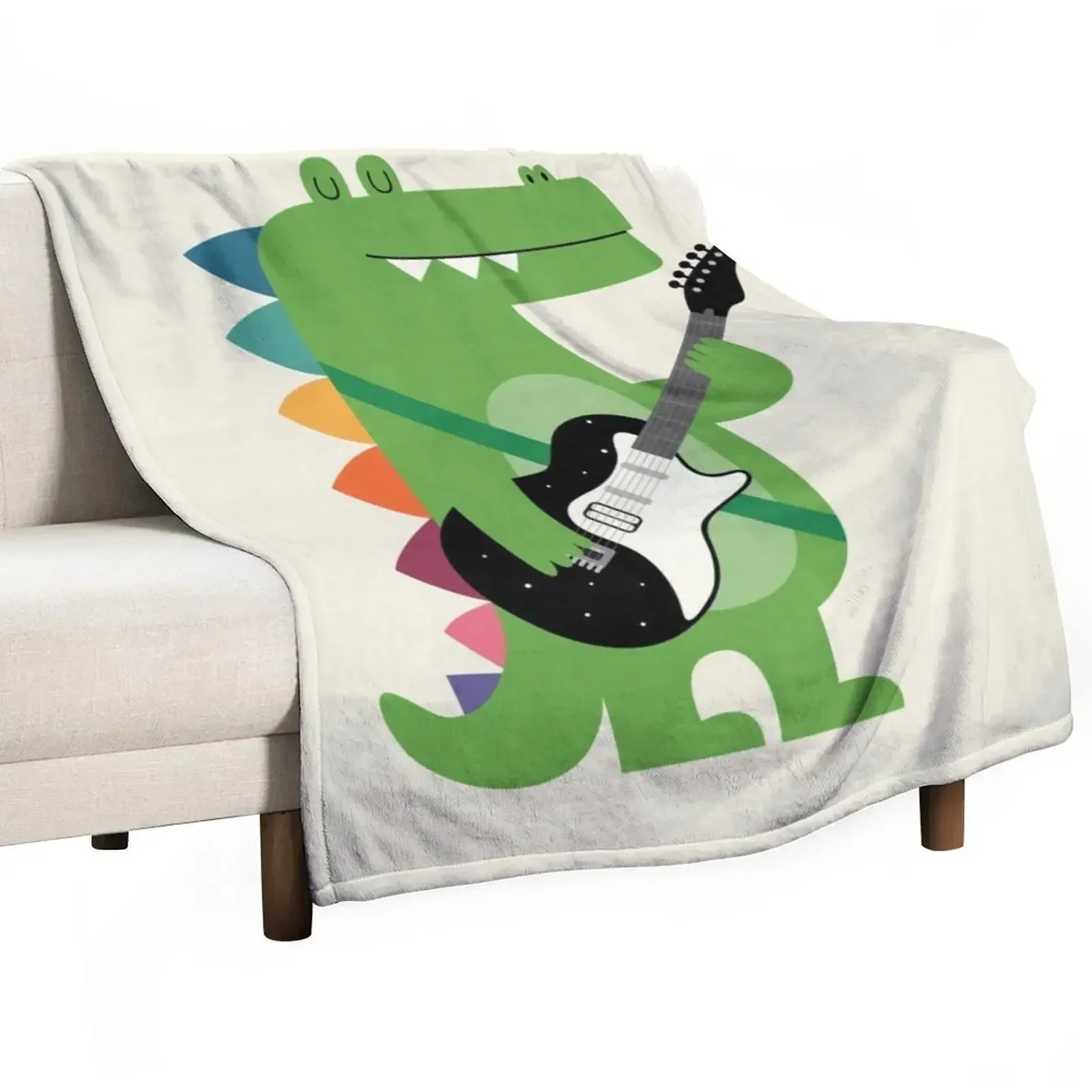 

Croco Rock Throw Blanket Sofas Weighted warm for winter Blankets