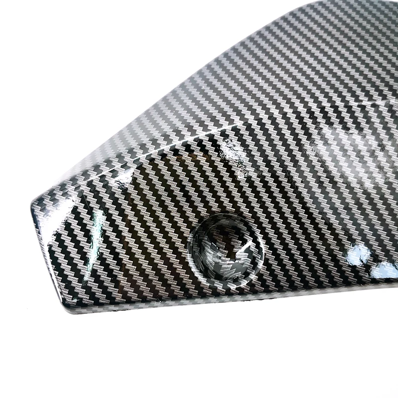 Car Front Rear Bumper Scratch Protector Strip Lip Spoiler Diffuser Splitter Extension Carbon Fiber Winglets Side Skirt Universal