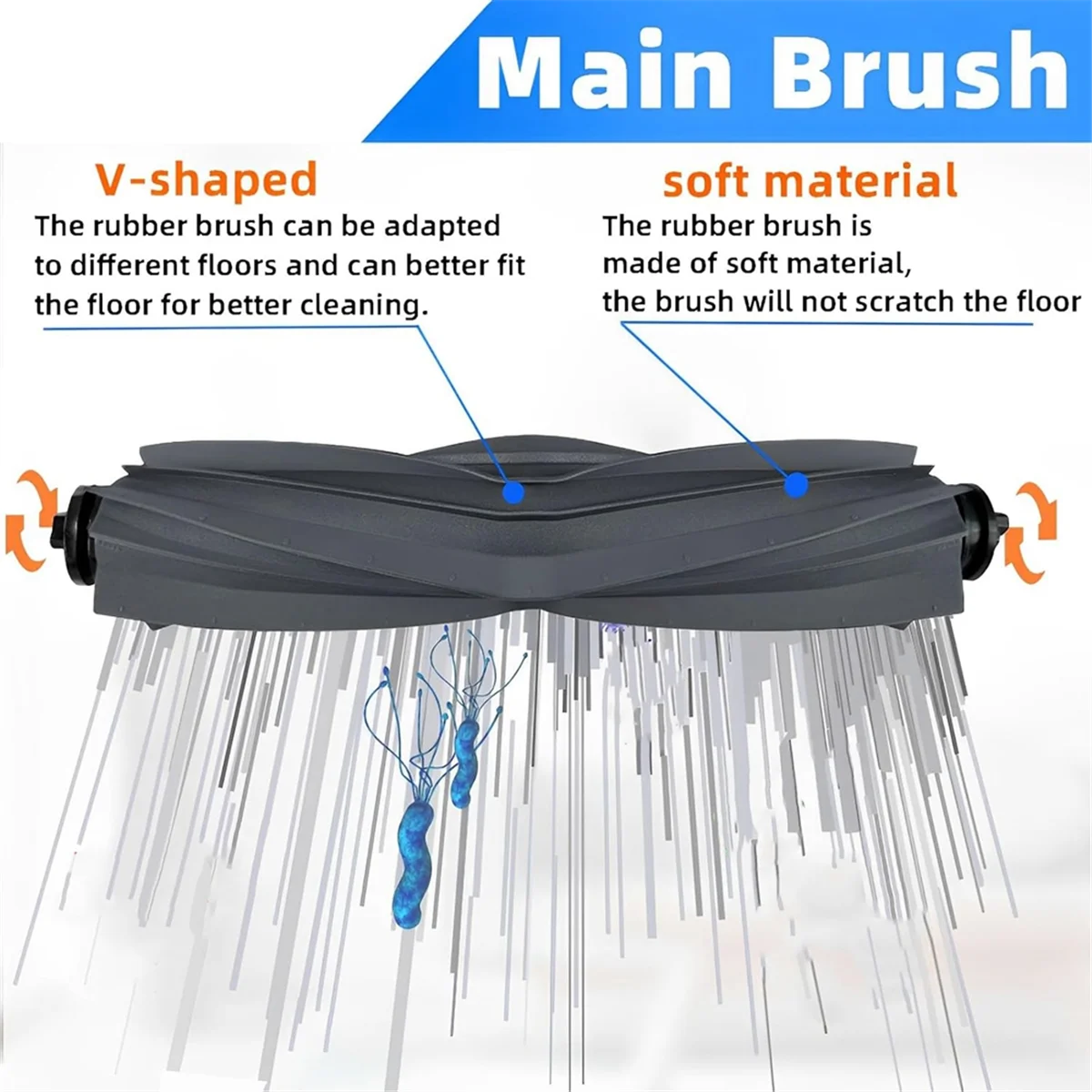 L10S Ultra/ L10s Ultra 로봇 진공 교체 부품 용 FZFZ 메인 사이드 브러시 Hepa 필터 걸레 천 먼지 봉투