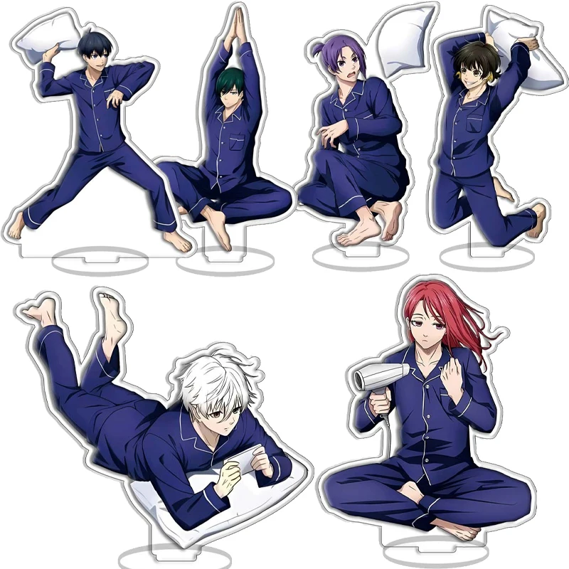 

Аниме мультфильм синий замок фигурка пижамы Чигири Хёма Исаги Йоичи акриловая подставка модель тарелка дисплей украшения подарки на день рождения