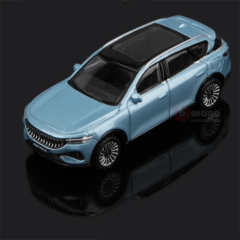 1:64 VOYAH FREE SUV Alloy Car Model Simulation Diecasts Metal Miniature Scale Vehicles Car Model Collection Childrens Toys Gift