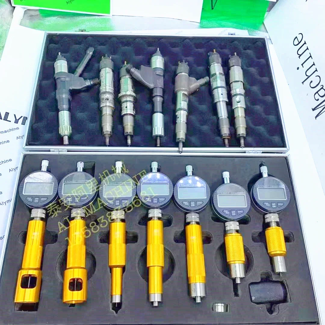 

Upgrade Type Common Rail Injector Nozzle Valve Measuring Tool with 7PCS Micrometer Gauge Repair