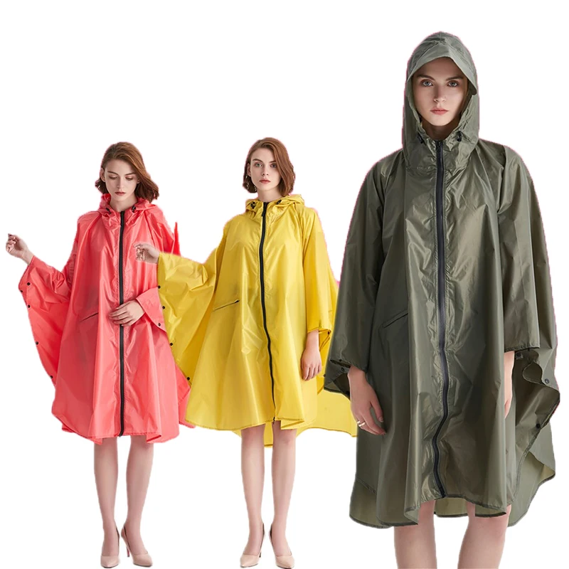 Raincoat Women Men Electric Car Poncho Bicycle Riding Trench Rain Coat Cover Lightweigth