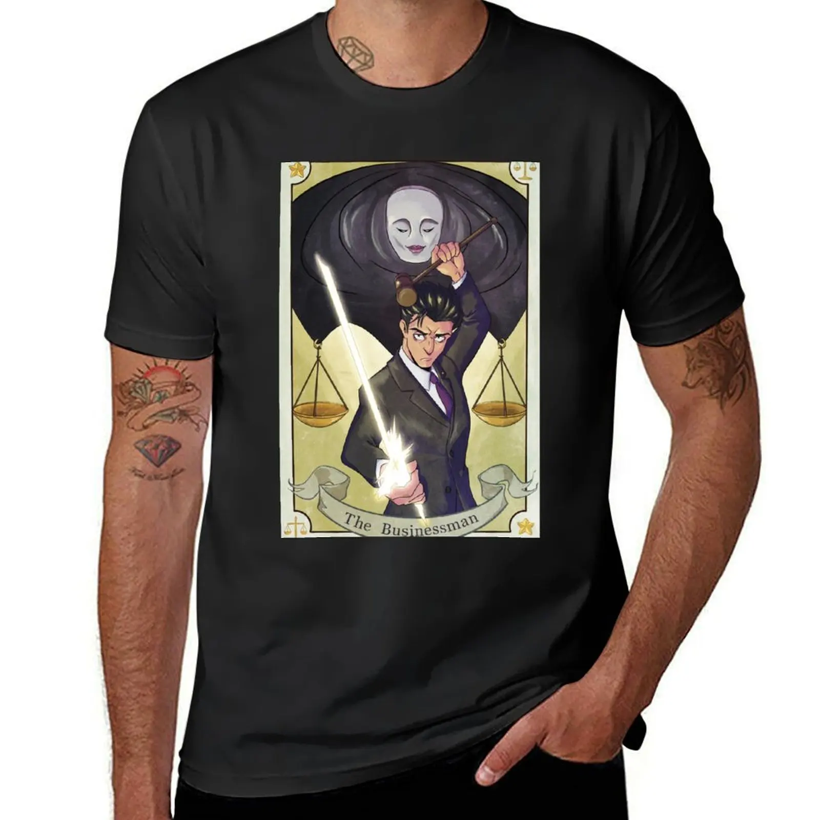 

The Businessman: Hiromi Higuruma T-Shirt Blouse customizeds mens graphic t-shirts anime