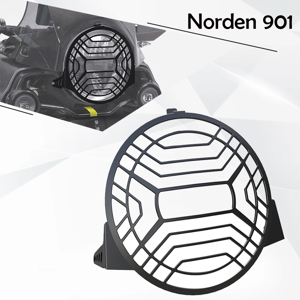 

For Husqvarna Norden 901 Norden901 2022 2023 Headlight Guard Motorcycle Head light HeadLamp Grille Protector Cover Protection