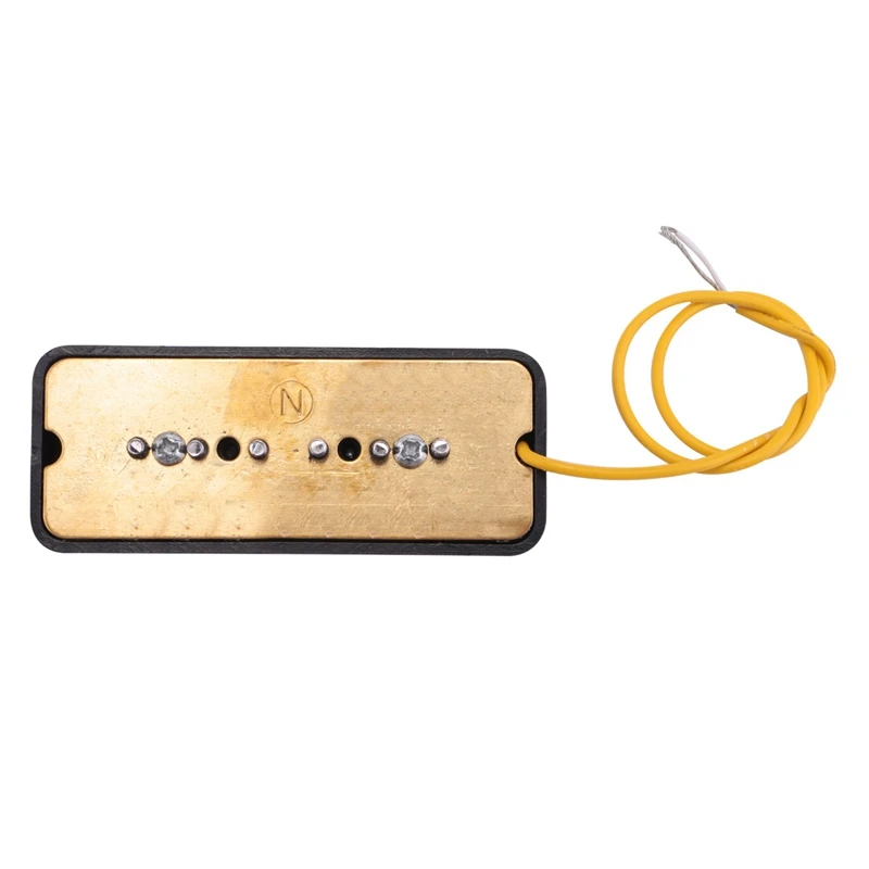 4x conjunto de barra de sabão ponte pescoço captador p90 alnico 5 captador de guitarra elétrica bobina única peças de guitarra preto