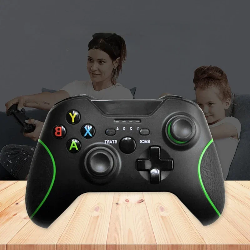 B-M For Xbox One2.4G Wireless Handle Game Handle Compatible With Xboxone Host PS3 Android Phone PC With Bracket Adapter