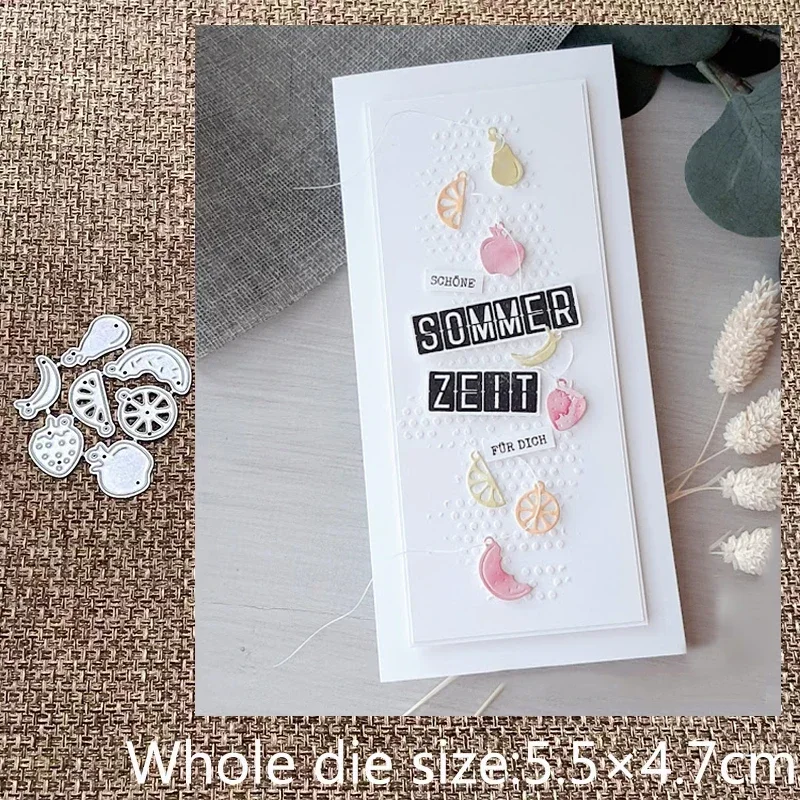 

Новый дизайн, металлические трафареты для вырезания, формы для декоративных элементов, фруктовые орнаменты, вырубные штампы для скрапбукинга, для альбомов, бумажных открыток, тиснения