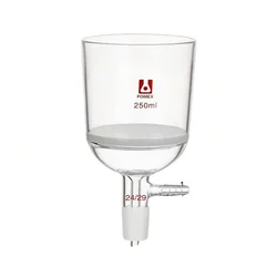 30ml/60ml/100ml/250ml/500ml/1000ml 24# Lab Glass Buchner Filter Funnel Sand Core Filter Funnel G3 Coarse Filters