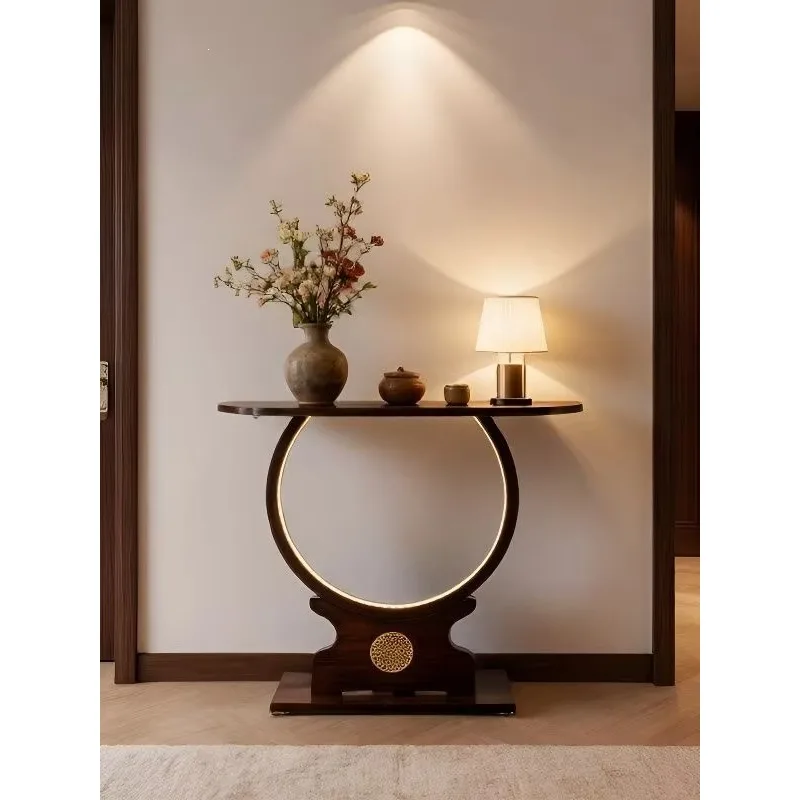 DSA New Chinese Style Entryway Table with Foyer Front Deck Against the Wall Narrow Strip Table Decorative Table