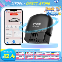 XTOOL AD20 Bluetooth Auto OBD2 Scanner 2025 Code Reader OBD 2 Diagnostic Tools Read fault code Engine Diagnosis Free Application