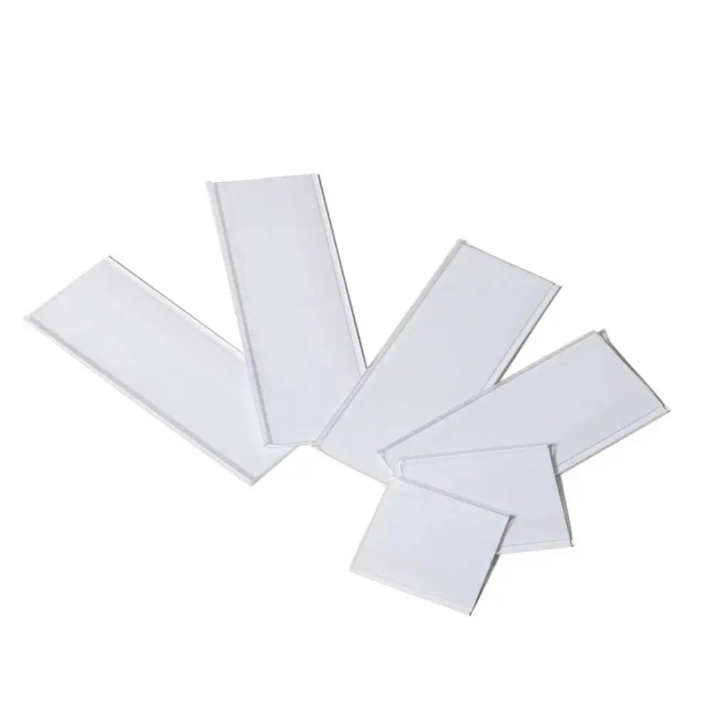 40 قطعة من البضائع البلاستيكية سعر المتكلم علامة عرض شرائط البيانات البلاستيكية حامل قصاصة الرف رف لاصق