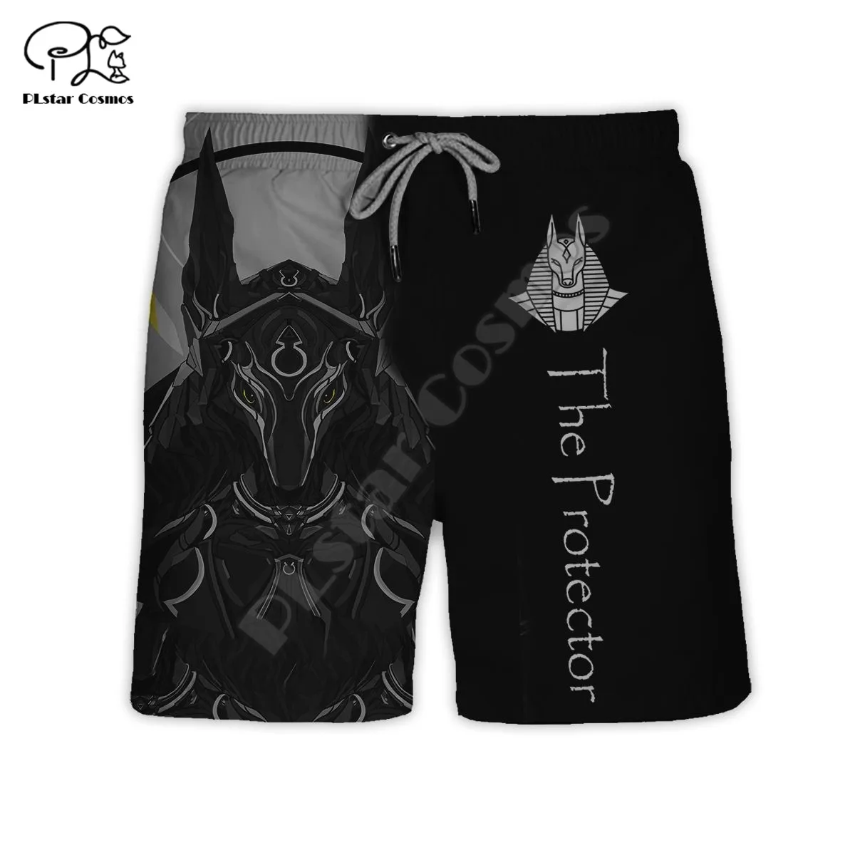 NewFashion afryki starożytny egipski sfinks Anubis Horus tatuaż Retro 3d print Unisex lato śmieszne na co dzień spodenki plażowe spodnie X2