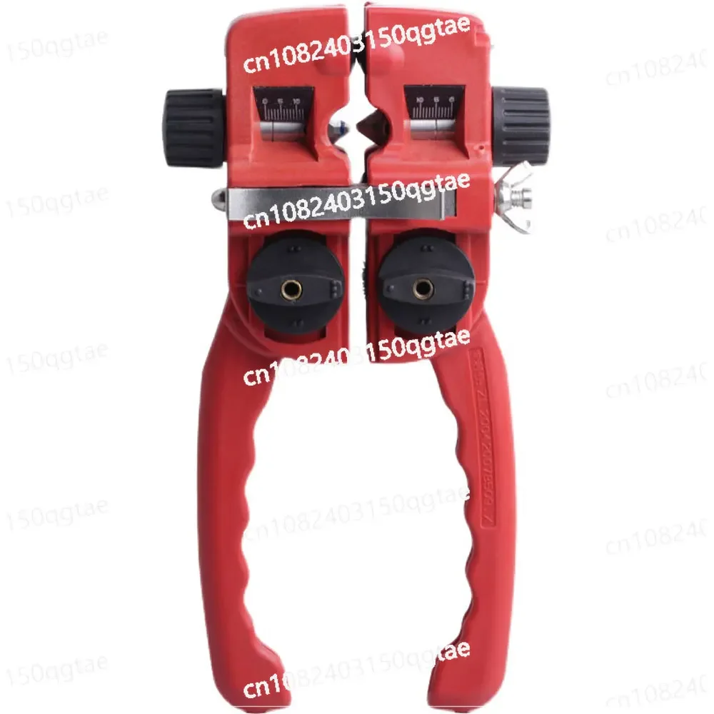 8-30mm Manual Optical Cable Cutter Wire Stripping Machine Fiber Stripper CH-02 Vertical and Horizontal Stripping Tool