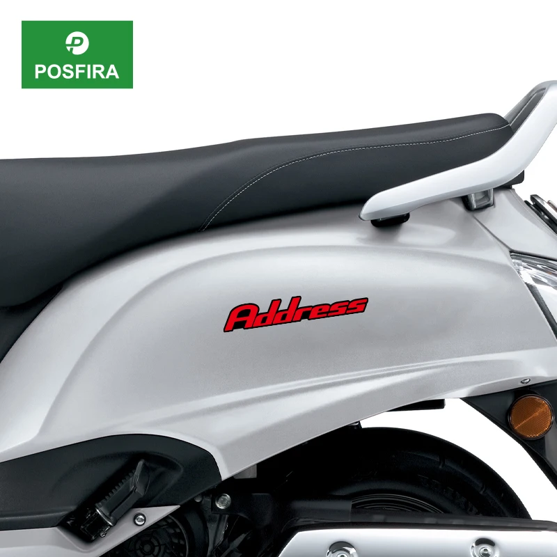 

POSFIRA Motorcycle Fairing Sticker Vinyl Decals for Suzuki Address 125 2015-2026 2021 2022 2023 2024 2025 Motorbike Accessories