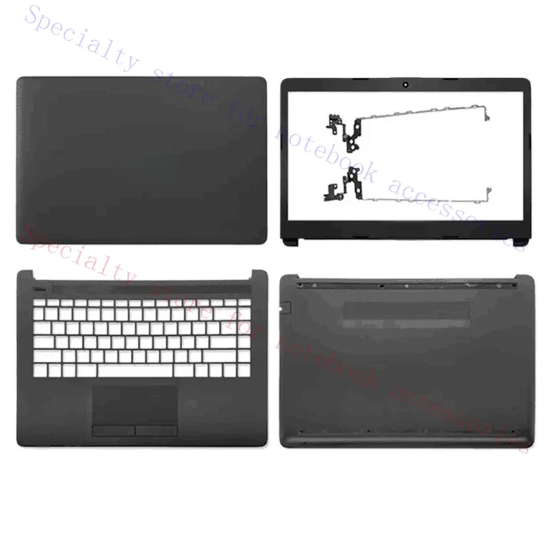TTT+ For HP 14-CK/CM/DG 14Q-CS LCD Back Cover/Front Bezel/Hinges/Palmrest/Bottom Case