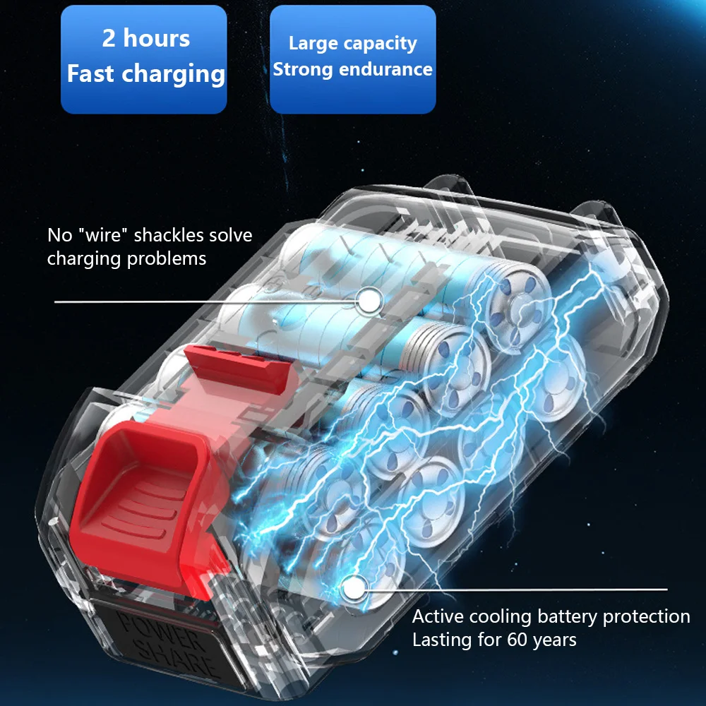 [19000Pa hurricane suction] 4-in-1 car-mounted cordless vacuum cleaner, high-power handheld portable