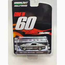 GreenLight 1:64 Scale 1967 Custom Mustang Alloy Car Model Static Collection Decorated Gift Hobby & Toys
