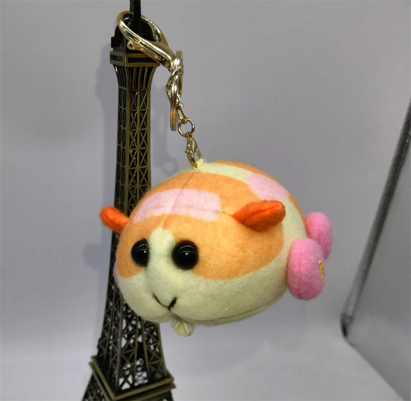 10cm Animal PUI PUI stuff plush figure chain doll kids collection model