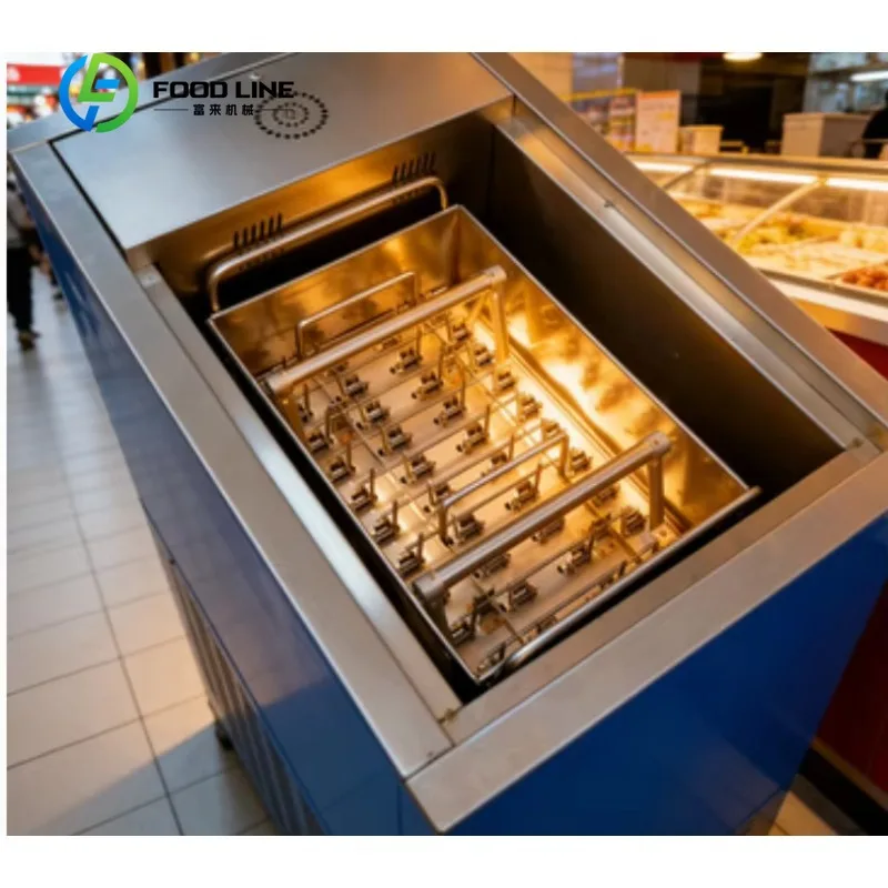 Customized High Productivity Commercial Popsicle Making Machine for Water and Milk Based Ice Lolly Production in Food Shops
