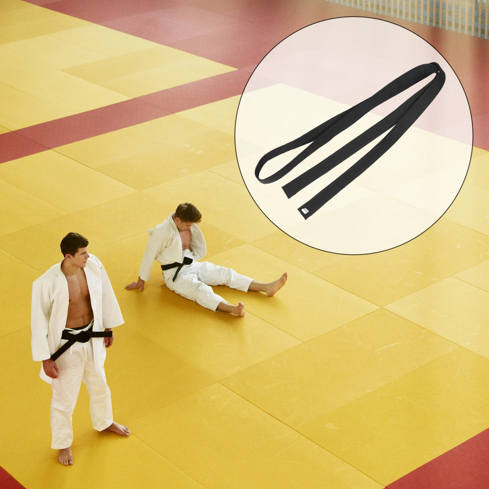 

1 шт. пояс для каратэ для мужчин и женщин, пояс для боевых искусств, униформа премиум-класса, пояс для тхэквондо, дзюдо, тренировочное снаряжение, аксессуары для тренировок