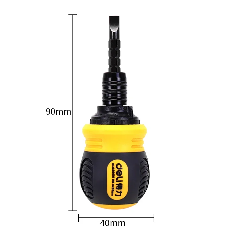 Dismountable Ratchet Dual Purpose Phillips Slotted Screwdriver Multifunction Screwdriver Household Appliances Repair Hand Tools