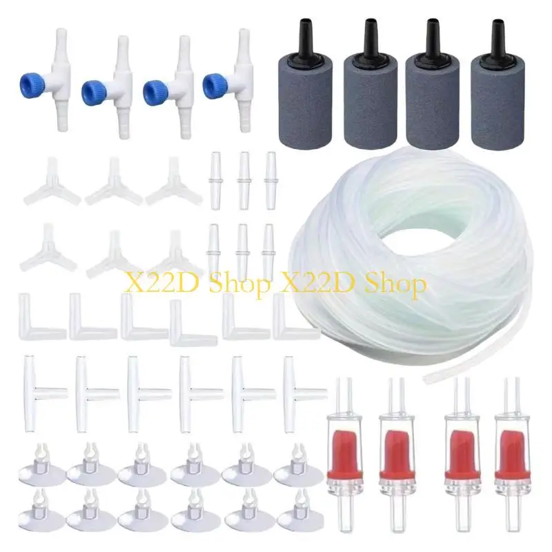 X22D Oxygen Bubble Aquarium Air Stone Fish Tanks Air Stone Aerator Bubble Diffuser Oxygenating Bubble