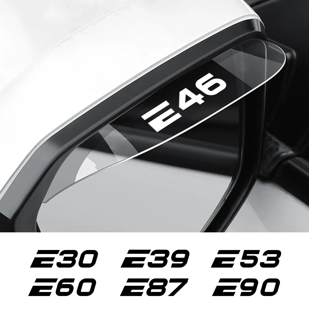 

Автомобильное зеркало заднего вида непромокаемые брови авто аксессуары для BMW E46 E90 E36 E60 E30 E39 E92 E34 E87 E70 E91 E53 E83 E61 E28 E62