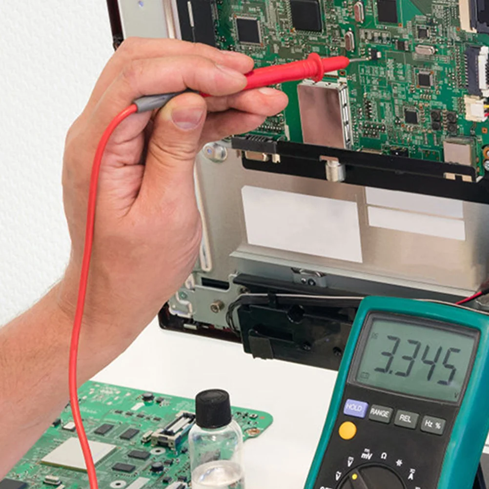 4 قطعة سلك توصيل الفونوغراف بولي كلوريد الفينيل موصلات اختبار النحاس كابل الدائرة المعزول المهنية القرص الدوار سلك أرضي مكافحة لحم