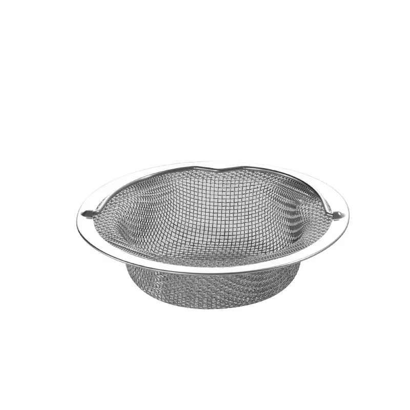 Kitchen Water Sink Filter Basin Mesh Strainer Stainless Steel Floor Drain Cover Shower Hair Catcher Stopper Bathroom Accessories